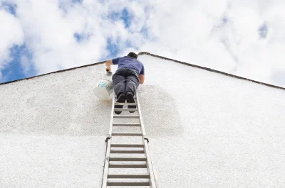 Peinture extérieure au Bizot — façades et ravalement